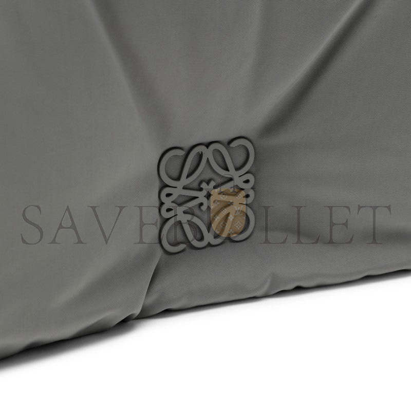 LOEWE GOYA ASPHALT NYLON PUFFER BAG MEN B896G22X01NY (30*20.5*10cm)